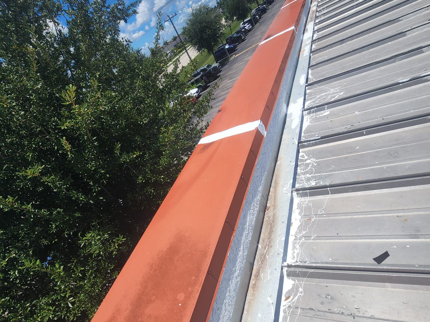 Standing seam metal roof replacement